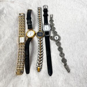 Set of 5 Vintage Watches | Gruen | Seiko | Relic | Cardini